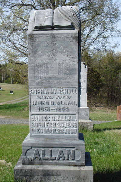 JamesDAllen-SophiaMarshall_tombstone.jpg