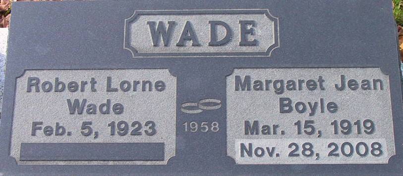 MargaretJeanBoyle-LorneWade_tombstone.JPG