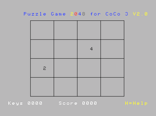 2048 game screen #1
