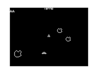 Asteroids RX game screen #1
