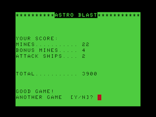 Astro Blast game screen #4