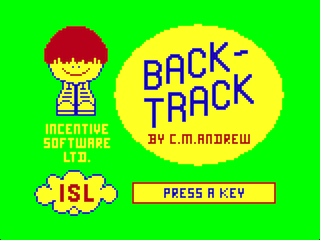 Back-Track intro screen #1