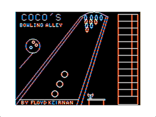 Coco's Bowling Alley intro screen #1