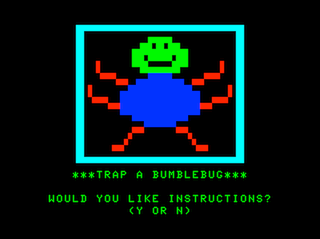 Bumble Plot: Bumblebug game screen #1