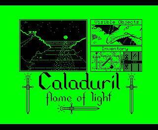 Caladuril: Flame of Light intro screen #2