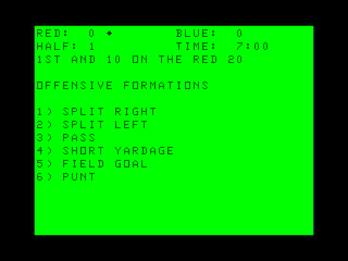 Color Bowl Football game screen #2