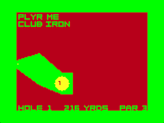 Color Golf III game screen #1