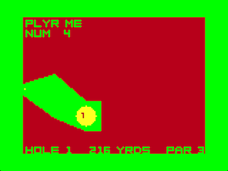 Color Golf III game screen #2