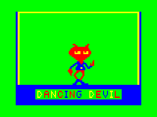 Dancing Devil game screen