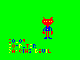 Dancing Devil intro screen