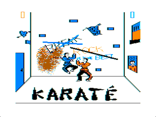 Eastworld Karate Alley game screen