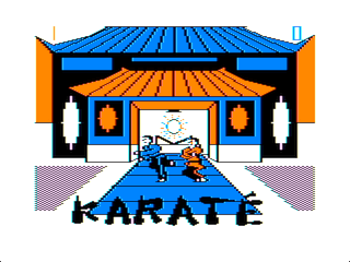 Eastworld Karate Temple game screen