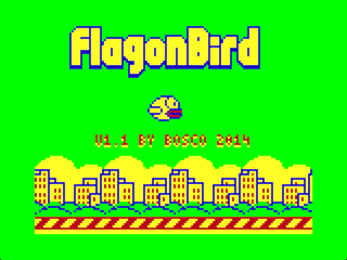 FlagonBird intro screen 1