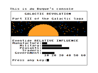 Galactic Revolution game screen #3