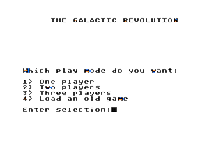 Galactic Revolution game screen #2