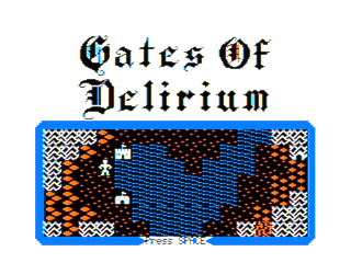 Gates of Delirium intro screen #3