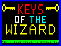 Keys Of The Wizard Intro screen #1