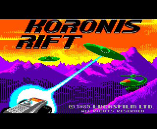 Koronis Rift intro screen #2