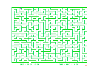 Maze Race game screen #1 (1 player)