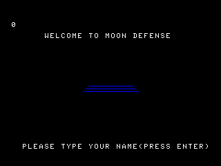 Moon Defense intro screen #2