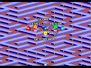 PacDude Monster Maze game screen