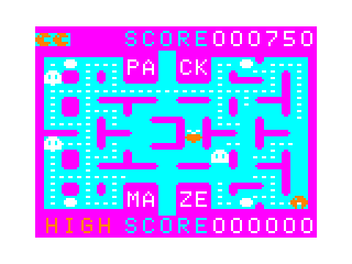 Pack Maze game screen