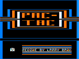 Pac-Tac version 2 intro screen #1