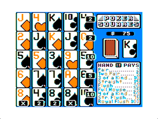 Poker Squares 2 game screen 2