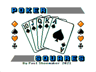 Poker Squares 2 intro screen 1