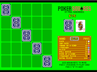 Poker Squares game screen 1