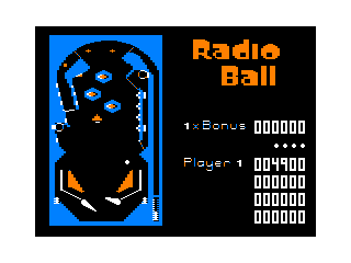 Radio Ball game screen