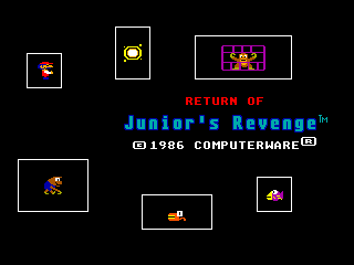 Return of Junior's Revenge intro screen 1