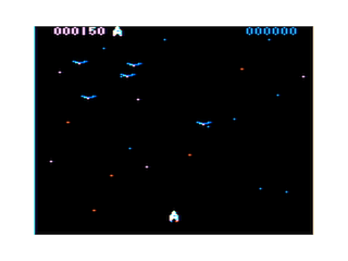 Space Hawk Level 1 game screen