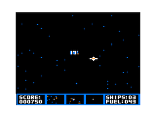Space Sentry game screen #4 (Refueling)