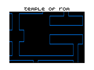 Temple of ROM intro screen