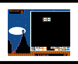 Tetris game screen - Coco 1/2