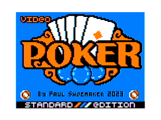Video Poker (Coco 1/2 version) intro screen #2