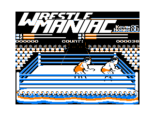 Wrestle Maniac game screen
