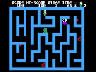 Mazy2 level #1, screen 2 (Coco 3)